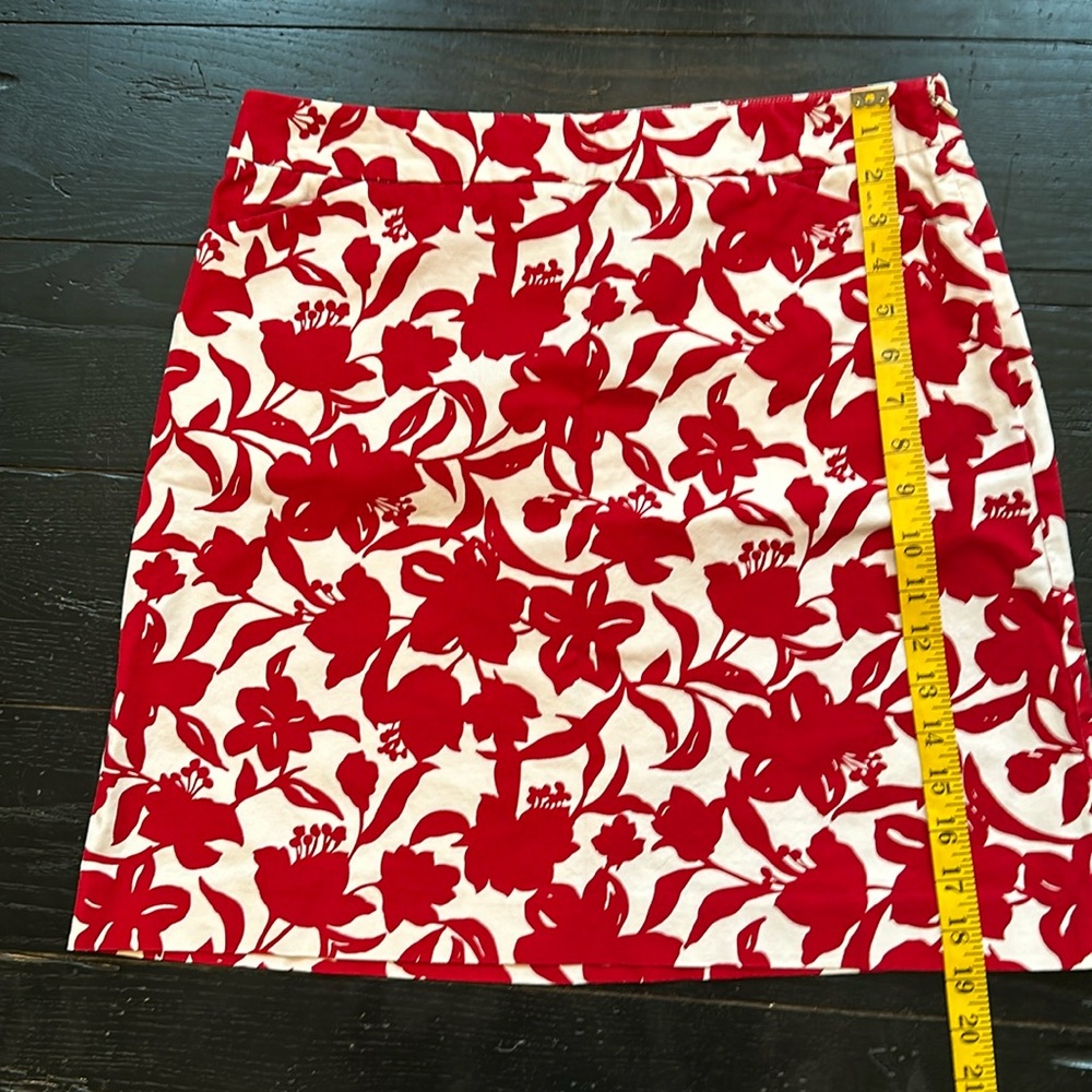 Ann Taylor Cotton Skirt 8